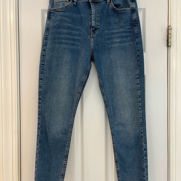 NWOT Topshop Blue Skinny Jeans High-Waisted size 30 12/14 purchased Nordstrom - Picture 5 of 8